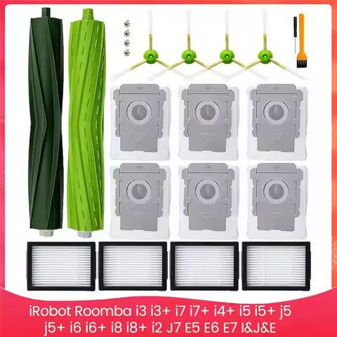 ABHI-Replacement Parts For Irobot Roomba I3 I3+ I7 I7+ I4+ I5 I5+ J5 J5+ I6 I6+ I8 I8+ I2 J7 E5 E6 E