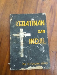 Buku lawas Kebatinan indjil - Dr H Hadiwijono