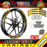 Motorcycle Wheel List Stickers, Wheel Stickers, ADV 1 Wheel Stickers