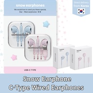 Snow Earphones / C-Type Wired Earphones