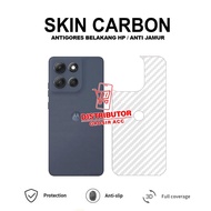 MOTO G86 POWER MOTO G45 SKIN CARBON TRANSPARENT ANTI-SCRATCH BACK MOTO G86 POWER MOTO G45 SCB1