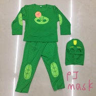 Pj mask gekko Costume for kids, 2yrs to 8 yrs old