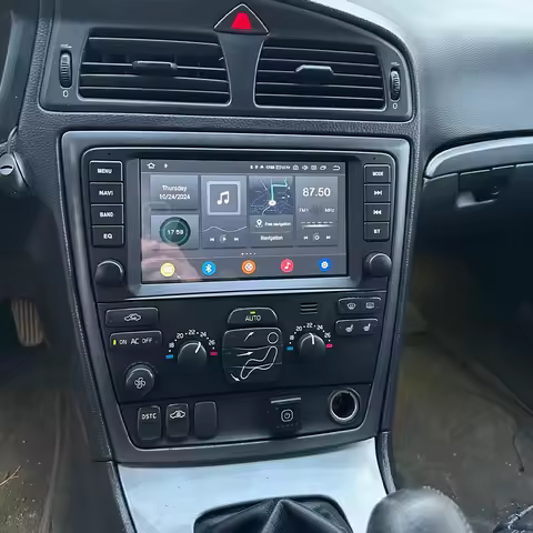 CHSTEK Car Radio station Carplay Android 13 For Volvo XC70 V70 S60 S40 V40 2005-2009 Multimedia Ster