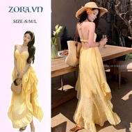 Zora|Dress, Beach Maxi, Beach Dress, Backless Dress, Sexy Women's Dress – Suitable for Beach Vacatio