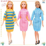CLEVERHD Doll Elegant Clothes, Casual Wears 7 Styles 11.5" Fashion Dresses,  Doll Princess Skirt 30c