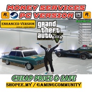 (PC ENHANCED VERSION) GRAND THEFT AUTO / GTA V / GTA 5 / GTA ONLINE MONEY SERVICES