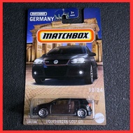 Matchbox Volkswagen Golf GTi 2024 Matchbox Germany Series Volkswagen Golf Gti Black Model VW Golf MK