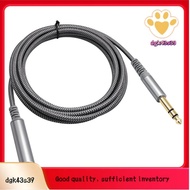 Stereo Adapter Cord 1/4 Inch to 6.35mm Audio Cable 1/4 Male to 6.35mm Female for Amplifiers, Guitar 
