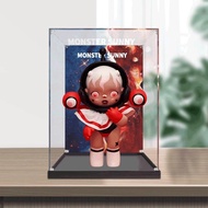 Acrylic Popmart Display Box For Popmart Molly 400% Organizer Transparent Storage Box