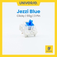 10 Switch Jerrzi Blue Switch 3 Pin Switch Clicky 55g Uninverse Mechanical Keyboard Switch