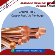 Ground Rod 3/4 x 2 m / Copper Rod 3/4 x 2 m / As Tembaga 3/4 x 2 Meter - Fyla shop