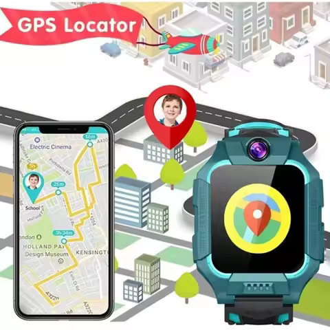 Q19 Children Kids Smart Watch SOS Phone Call Location Tracker Anti-Lost Camera Voice Function Touch