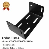 Bracket Bracket Radio RIG ICOM IC 2000 / V 8000 / 2730A TYPE 2