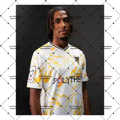 26-27 Germany Mens Soccer Dry-fit Adult Breathable T-shirt Alemannia Aachen Unisex Outdoor Sports Th