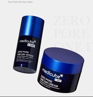 韓國Medicube ZERO速效零毛孔2-step 毛孔精華ZERO PORE ONE DAY SERUM+面霜ZERO PORE ONE DAY CREAM