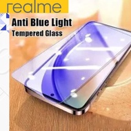Tempered glass blue ray non list anti radiation REALME c1 c2 C3 c11/c12 c15 c17 c11 2020 c20 c21/c21