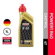 CASTROL POWER1 R40 4T SAE 40 ENGINE OIL FOR CIRCUIT GERMANY 1L