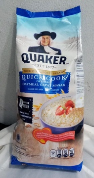 Quaker Instant Oatmeal 800 Gram Free Food Container 1Pcs Quaker Oat Meal 800Gram Makanan Sehat Healt
