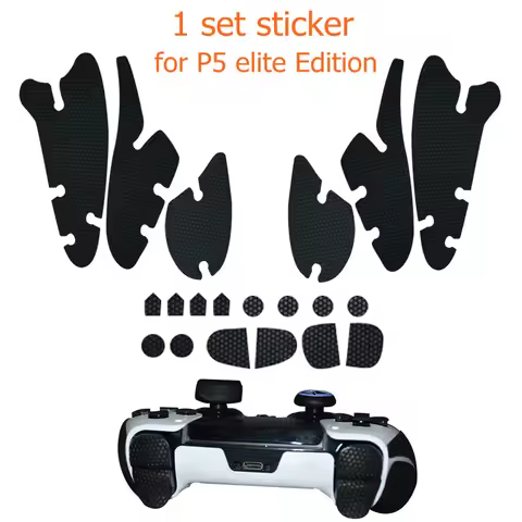 Anti-Slip Sticker for PS5 EDGE Controller Gamepad Handle Silicone Dustproof Protective Sticker Skin 
