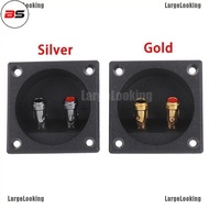 LargeLooking 1Pc 50Mm Round Cup Subwoofer Plug Car Stereo Speaker Box Terminal Connector