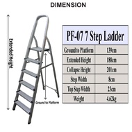 [Hardware ]A-TECH Aluminium Platform Step Ladder 5 Option.