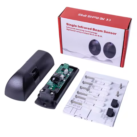 Waterproof Infrared Photocells Gate Door DC/AC 12~24V IR Sensor Automatic Barrier Hence Safety Beam 