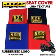 HONDA PCX 160 CBS Thai JRP Seat Cover Sand Paper (LIHA) Type Rubberized Logo Waterproof for Motor