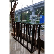 Belian Wood Console Table