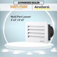 AireGard Accessories - 4" AA-MPL4/2AL / 6" AA-MPL6/2AL - Aluminium 2 Port Hose Duct Cover Multi-Port