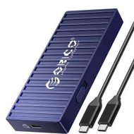 ORICO Type-C USB 3.2 免工具 M.2 M-Key NVME SSD 硬碟盒 [9610-C3] 藍色