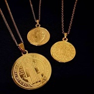 Benedictine Medal Necklace
