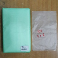 ±500gm HM 5x8 plastic bag / plastik beg / plastik bungkus