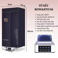 Tủ Sấy Quần Áo Rowanto S8+ Máy Sấy Quần Áo Có Tia UV Ion Âm Khử Khuẩn Hàng Chất Lượng Cao