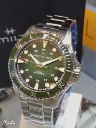 HAMILTON H82525160 KHAKI NAVY Scuba Auto 卡其海軍系列 潛水自動上鏈機械錶 43mm  現貨