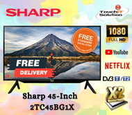 [INSTALLATION] Sh arp AQUOS 45 Inch 45BG1X Full HD BG1X Android TV 2TC45BG1X (1-13 DAYS DELIVERY)