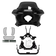 On Sale Motorcycle Headlight Fairings Windshield Bracket For Harley Street Bob Low Rider FXLR FXLRS 