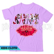 COD FREE NAME BOYS' AND GIRLS' T-SHIRTS HAZBIN HOTEL CHILDREN'S CLOTHES HAZBIN HOTEL