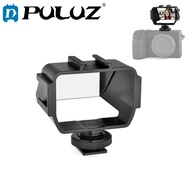 PULUZ Camera Vlog Selfie Flip Mirror Screen &amp;3 Cold Shoe Mounts For Sony A6000/A6300/A6500/Nikon Z6/Z7 Camera Accessories