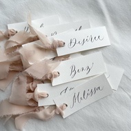 Calligraphy wedding place cards (price is per place card)