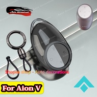 Aion V EV car key case Transparent key cover for Aion V smart control car key, Aion V key cover, Aio