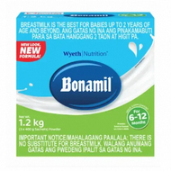 Wyeth BONAMIL Stage 2 Milk Supplement for 6 to 12 months, Sachet in Box, 1.2kg (400g x 3)