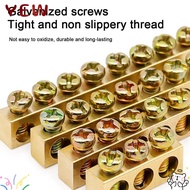 YYE Wire Connector, Multi-specification Copper Copper Bar Terminal, Grounding Bars With Hole Screw B