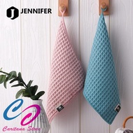 Hanging microfiber waffle hand towel size 30x30cm kitchen towel