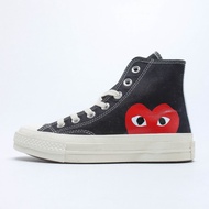 VERS CDG PLAY FAshion Classic Heart Love Unsiex High-top Casual Shoes
