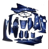 body cover set honda wave100(red/blue)