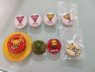 Devil Robots 豆腐人 Molly襟章 PIN 扣針
