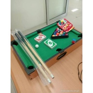 Stick Mini Billiard Tabletop Tongkat Stick Mainan Meja Billiard Kecil
