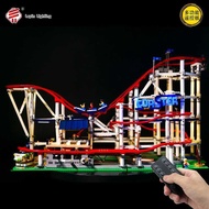 DIY Building Block Lighting Compatible Lego 10261 Cross Coaster Building Block Playground Series LED