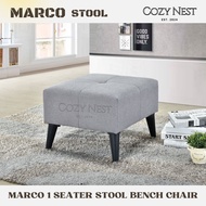 COZY NEST Marco Stool Bench Chair / Bench Chair for living room / Bench Chair for bedroom
