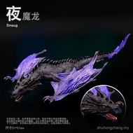 Flying Dragon Night Pterosaur Model Blue Dragon Flying Pterosaur Model Toy